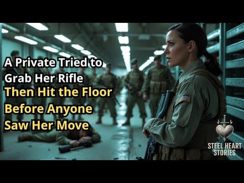 A Private Tried to Grab Her Rifle — Then Hit the Floor Before Anyone Saw Her Move thumbnail