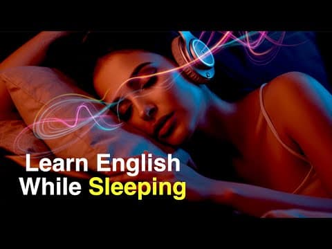Learning English in Your Sleep The Truth About Sleep Learning | Slow English Podcast for Beginners thumbnail