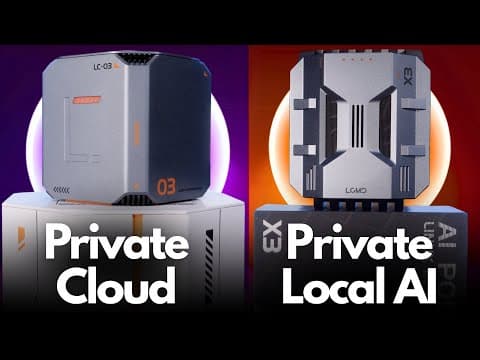 The Future of Self-Hosting Just Arrived - LCMD MicroServer & AI Pod thumbnail