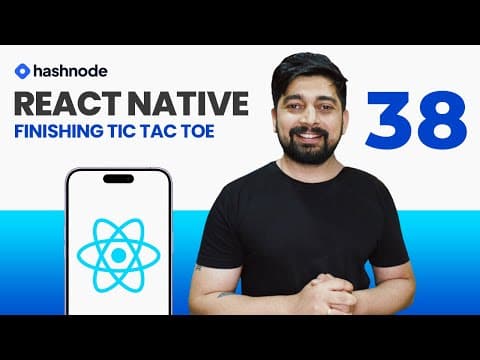 Finishing tic tac toe in react native thumbnail