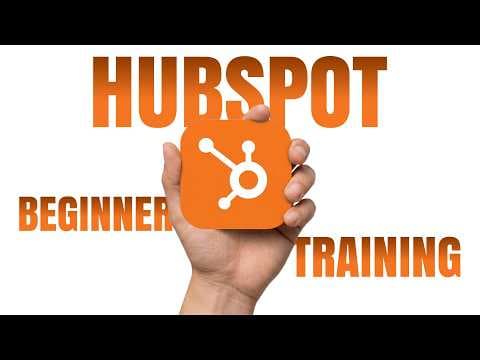 HubSpot CRM Tutorial for Beginners  - Complete Training Course thumbnail