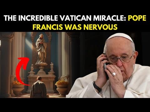 Pope Francis had a meeting with the Virgin Mary, she left this message thumbnail