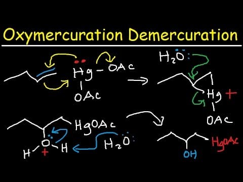 What Is the Oxymercuration Demercuration Reaction? thumbnail