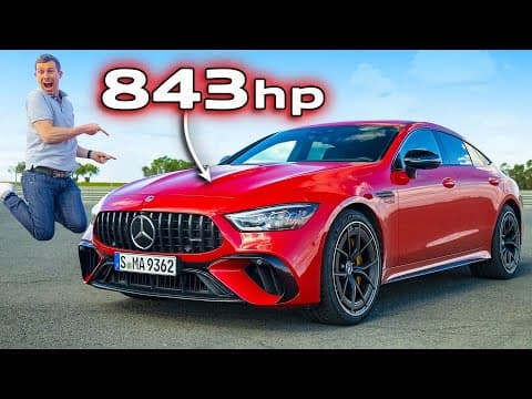 Mercedes-AMG GT 63 S review with 0-60mph, 1/4-mile, drift & track test! thumbnail