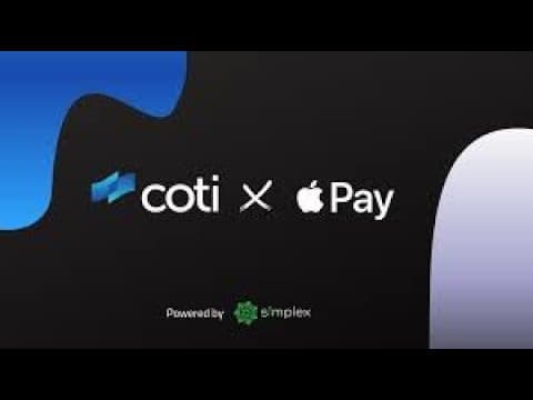 WHAT IS COTI.....APPLE PAY PARTNERSHIP thumbnail