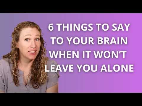 How to Stop Overthinking Intrusive Thoughts thumbnail