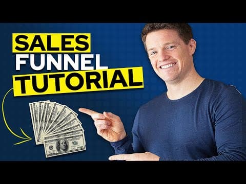 Sales Funnel Explained - Sales Funnel Tutorial For Beginners (Step By Step) thumbnail