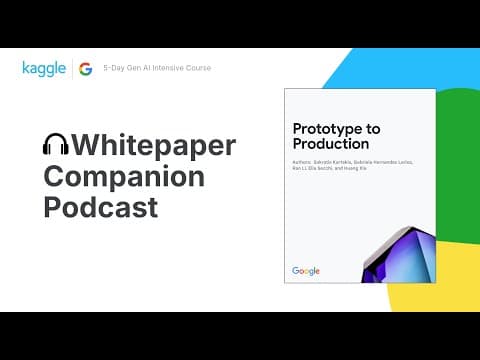 Whitepaper Companion Podcast - Prototype to Production thumbnail
