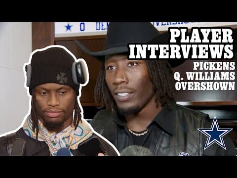 MORE Cowboys Players Talk Thanksgiving Win Over Chiefs | Player Interviews thumbnail