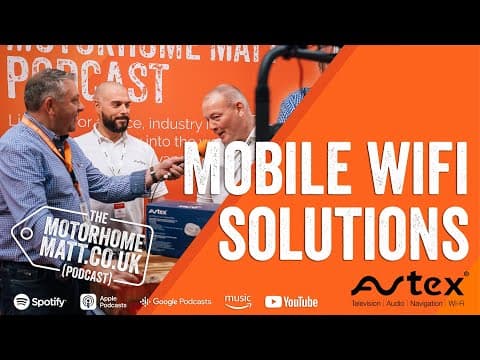 Motorhome WiFi solutions | Avtex mobile WiFi and TVs thumbnail
