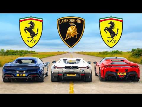 How Does Lamborghini Revuelto Compare in Drag Race? thumbnail