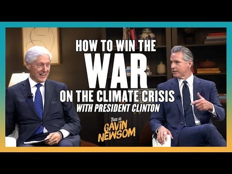 Can AI Solve The Climate Crisis With President Bill Clinton thumbnail