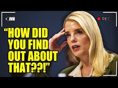 Pam Bondi's SHADY PAST Called Out During EXPLOSIVE Hearing thumbnail