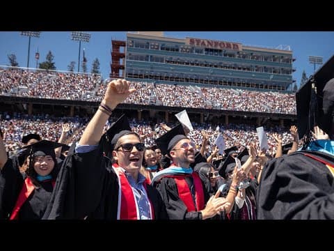 Stanford's 133rd Commencement ceremony thumbnail