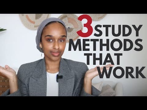 How to Study Effectively Using Proven Techniques thumbnail
