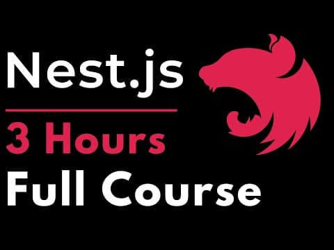 Nest.js Full Course for Beginners | Complete All-in-One Tutorial | 3 Hours thumbnail