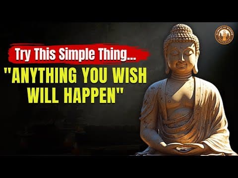 10 Buddhist Lessons That Will Manifest Everything You Want - EVERYTHING WILL COME TO YOU | Wisdom thumbnail