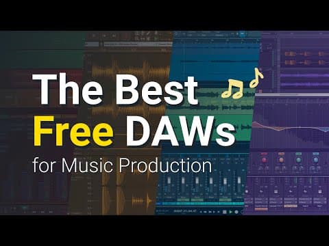 Free Music Production and Recording Software - Best Free DAWs (2021) thumbnail