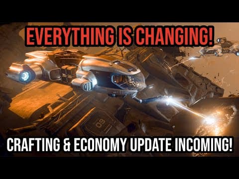 Star Citizen EVERYTHING IS CHANGING?! Alpha 4.6, Crafting & Economy Update! thumbnail
