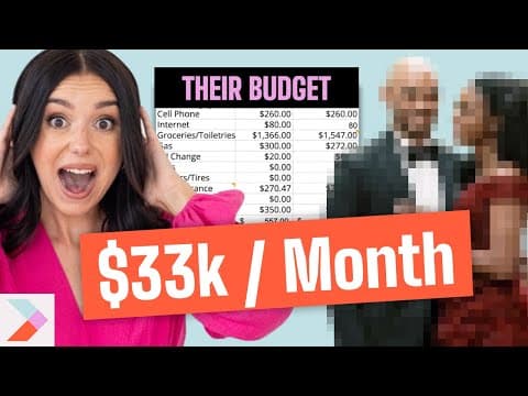 How Can a High-Income Couple Manage a $33k Monthly Budget? thumbnail
