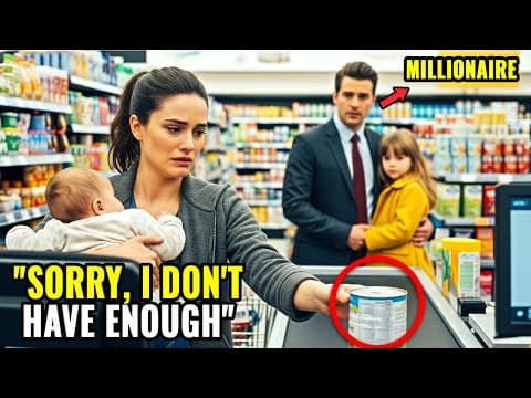 Millionaire Saw A Poor Single Mom Returning Her Daughter's Milk — What He Did Next Shocked Everyone thumbnail