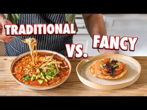 Perfect Chicken Tortilla Soup Traditional Vs. Fancy thumbnail