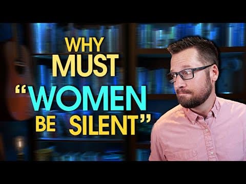 How I CURRENTLY Understand The Bible Saying "Women Be Silent In The Church" thumbnail
