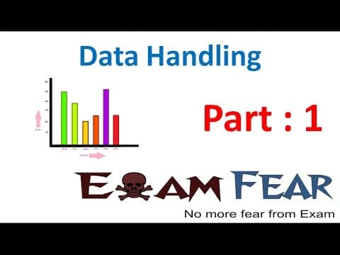 Maths Data Handling part 1 (Introduction) CBSE Class 6 Mathematics VI thumbnail