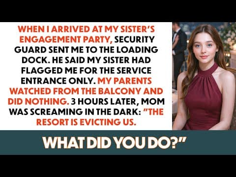 My Parents Treated Me Like The Help At My Sister's Engagement—Then The Manager Called Me 'The Owner' thumbnail