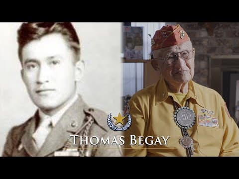 Navajo Code Talker and Iwo Jima Hero | Thomas Begay thumbnail