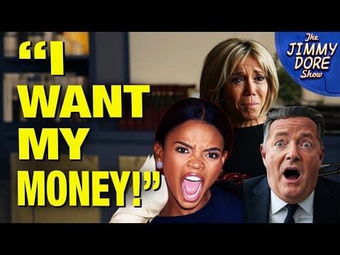 Piers Morgan LOSES $100K Bet w/Candace Owens Over Brigitte Macron’s Gender! thumbnail