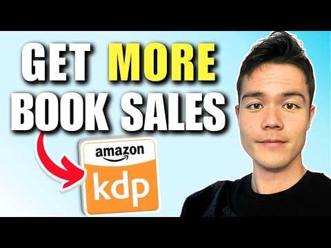 How to ACTUALLY Get More Book Sales on Amazon KDP (No B.S.) thumbnail