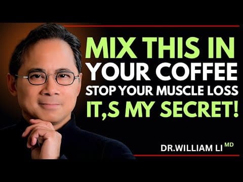 Over 65? Mix This in your COFFEE to STOP Muscle Loss & FIGHT SARCOPENIA FAST thumbnail