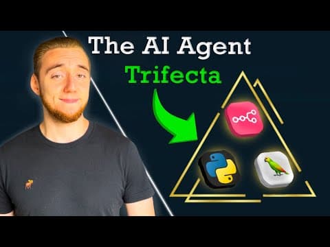 Don't Sleep on the ULTIMATE AI Agent Combo (n8n, LangChain, Python) thumbnail