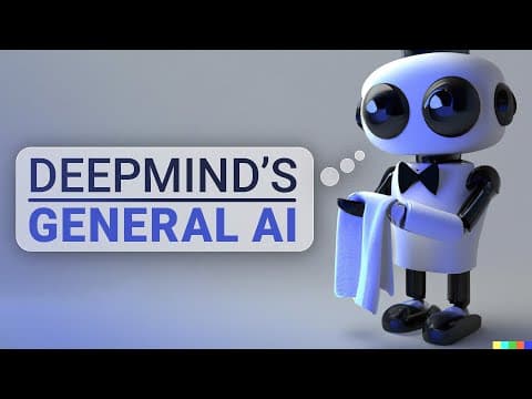 DeepMind Takes A Step Towards General AI! 🤖 thumbnail