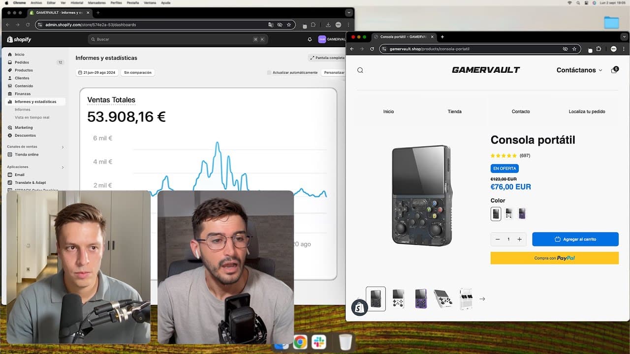 YouTube video player