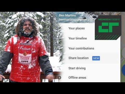 Google Maps Launches Location Sharing with Others | Crunch Report thumbnail