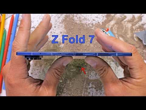 Samsung Z Fold 7 Durability Test --- The End is Near thumbnail