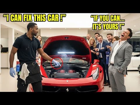 “The Ferrari’s Yours If You Can Fix It” CEO Mocked the Black Man — Then Regretted It Instantly thumbnail