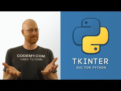 Add Scrollbars to List Boxes - Python Tkinter GUI Tutorial #62 thumbnail