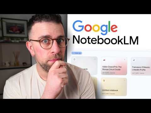 Ultimate NotebookLM Guide (Google's AI Note-Taking App) thumbnail