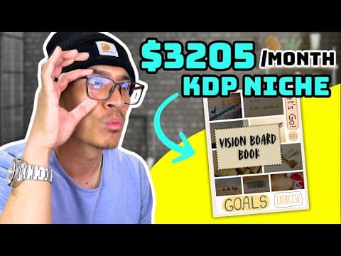 Profit $3205 a Month With This KDP Niche Using Only FREE Images and Software thumbnail