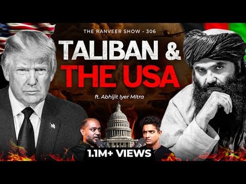 Abhijit Iyer-Mitra On Interviewing Taliban Commanders - Afghanistan, Geopolitics, War & More |TRS306 thumbnail
