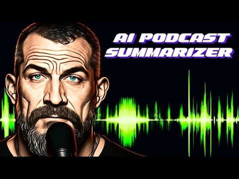 ChatGPT API Podcast Summarizer + Eleven Labs Voice Summary thumbnail