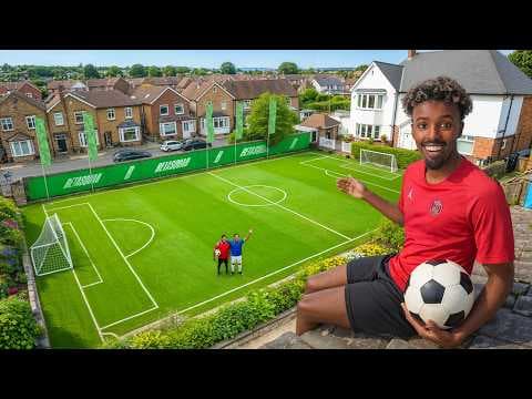 I Built a Football Stadium in My House! thumbnail