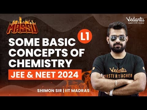 Some Basic Concepts of Chemistry Class 11 | JEE 2024 | NEET 2024 | Massu | Vedantu Master Tamil thumbnail