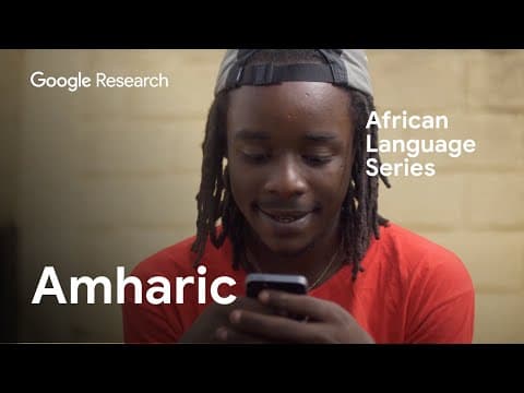 African Languages Series: What you should know about Amharic, the most spoken language in Ethiopia thumbnail