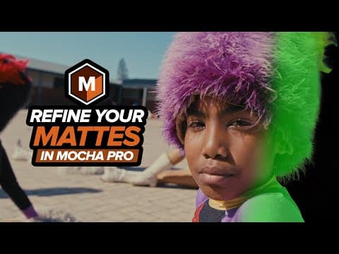 Great AI Matte Edges with Mocha Pro [Boris FX] thumbnail