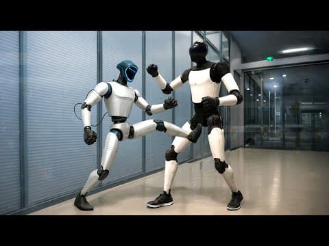 AI Robot World War Begins: New Optimus Gen 3 VS Upgraded Unitree G1 thumbnail
