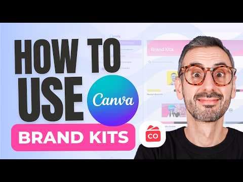 How to Set up your Brand Kit in Canva (2024 updates!) thumbnail